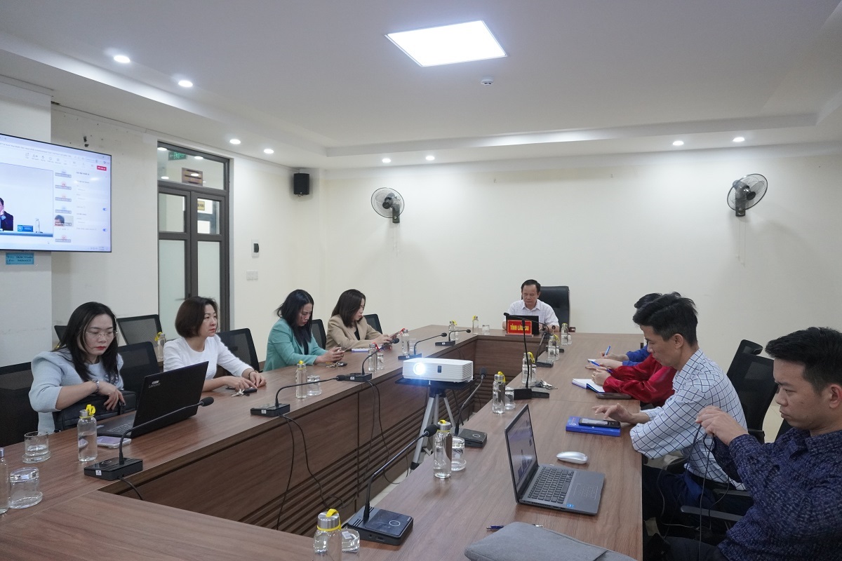 SỞ KHOA HỌC VÀ CÔNG NGHỆ TỈNH LÀO CAI THAM DỰ HỘI NGHỊ TRỰC TUYẾN HƯỚNG DẪN TRIỂN KHAI CÁC QUY ĐỊNH MỚI CỦA CHÍNH PHỦ VỀ TIÊU CHUẨN ĐO LƯỜNG CHẤT LƯỢNG